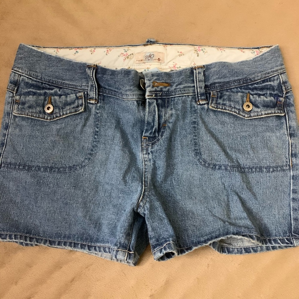 Juniors girls jean shorts